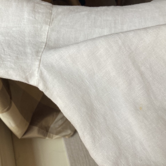 Zara linen white top - Picture 10 of 11